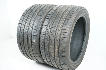 2 x Pneus d'été de démonstration Michelin Latitude 315 40 21 pouces DOT19 MO