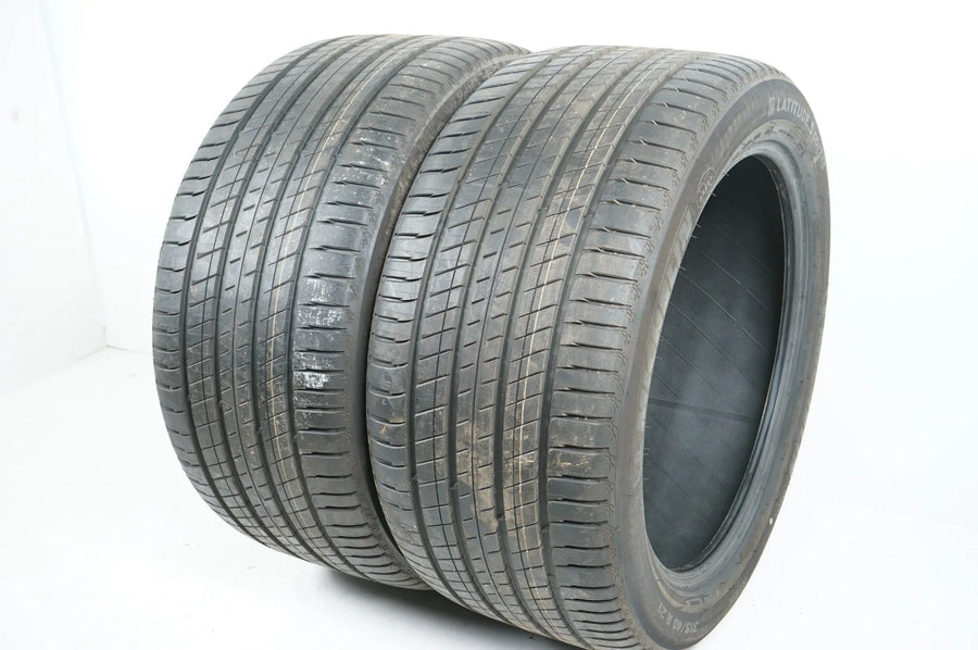 2 x Pneus d'été de démonstration Michelin Latitude 315 40 21 pouces DOT19 MO