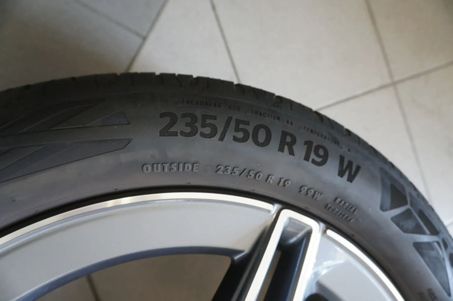 Mercedes GLA H247 GLB X247 Jantes alu TOP AMG Pneus été 235 50 R19 pouces 7mm