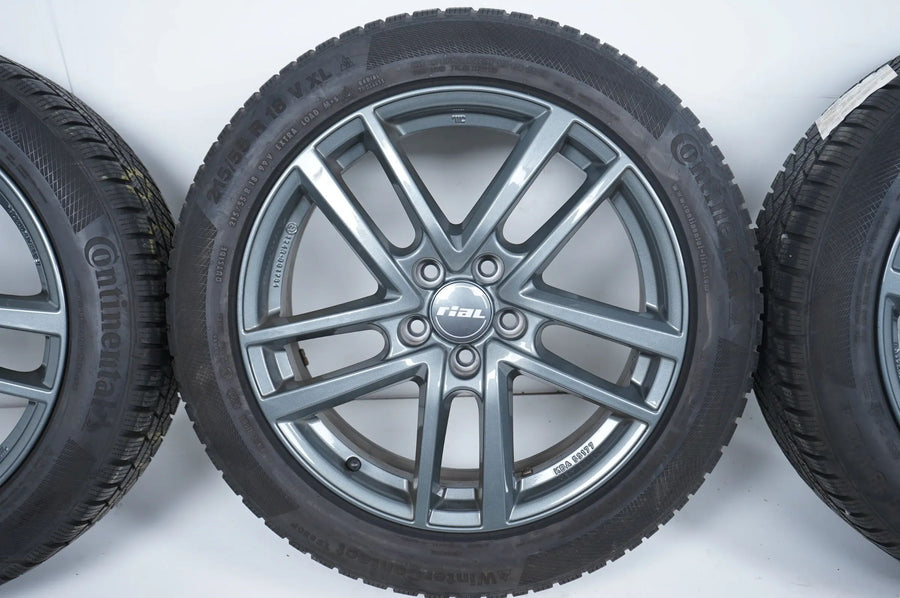 Audi Q3 Škoda Kodiaq VW Tiguan zimní kola zimní pneumatiky 215 55 18