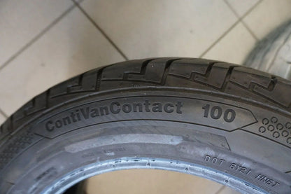 2 X 195 65 R16C 104/102T pneumatici estivi Continental ContiVanContact 100 7mm 2020