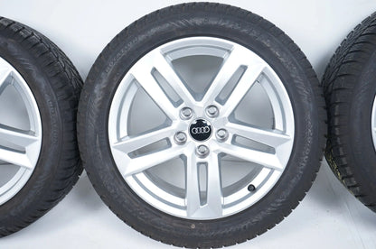 Audi A4 8W B9 ruote complete invernali pneumatici invernali 225 45 17 pollici DOT2024