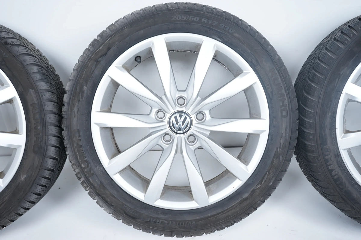 VW Volkswagen Golf 7 winter tires/wheels 205/50/17 inch 7mm Detailansicht 4