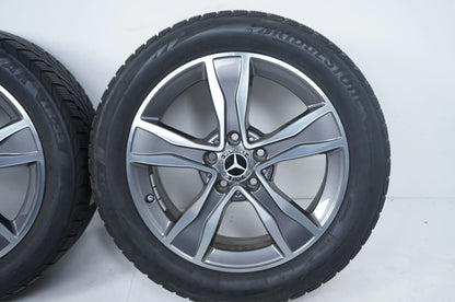 Pneus/jantes hiver 225/50/17 pouces pour Mercedes Classe C W205