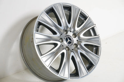 1 x cerchio in lega Mercedes Classe S W222 da 18 pollici A2224010902 8J
