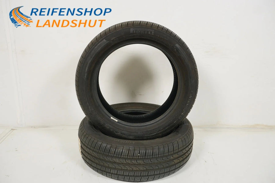 2x All-weather all-season tires 205/55/17 inch Pirelli approx. 7 mm tread depth DOT17 MO RFT