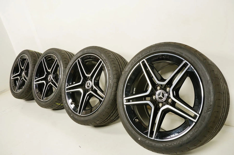 Like new Mercedes CLS W257 summer wheels, summer tires, 19 inch
