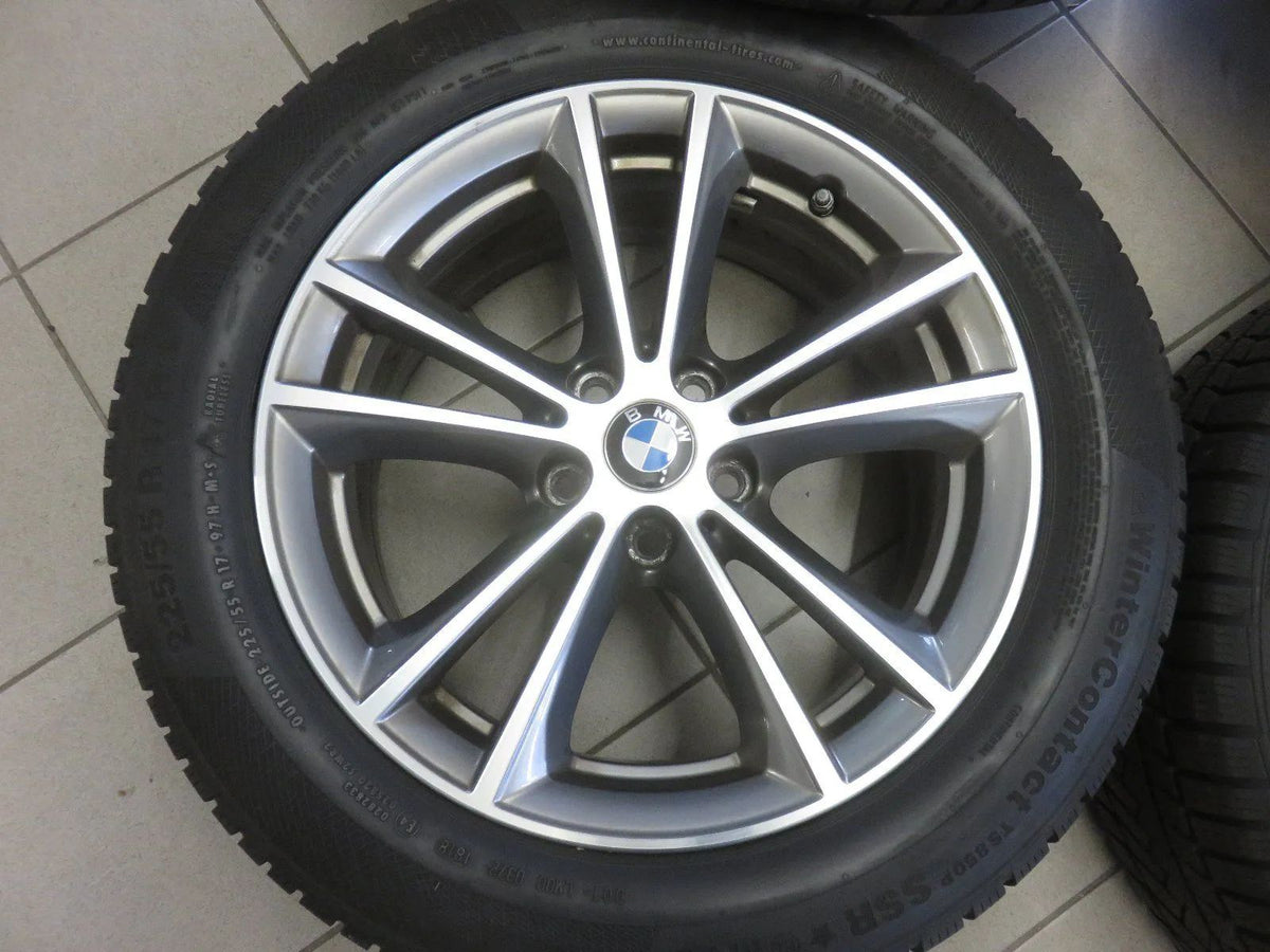 Original BMW 5 Series G30 G31 Alloy Wheels Winter Wheels Winter Tires 225 55 R17 6mm Detailansicht 6