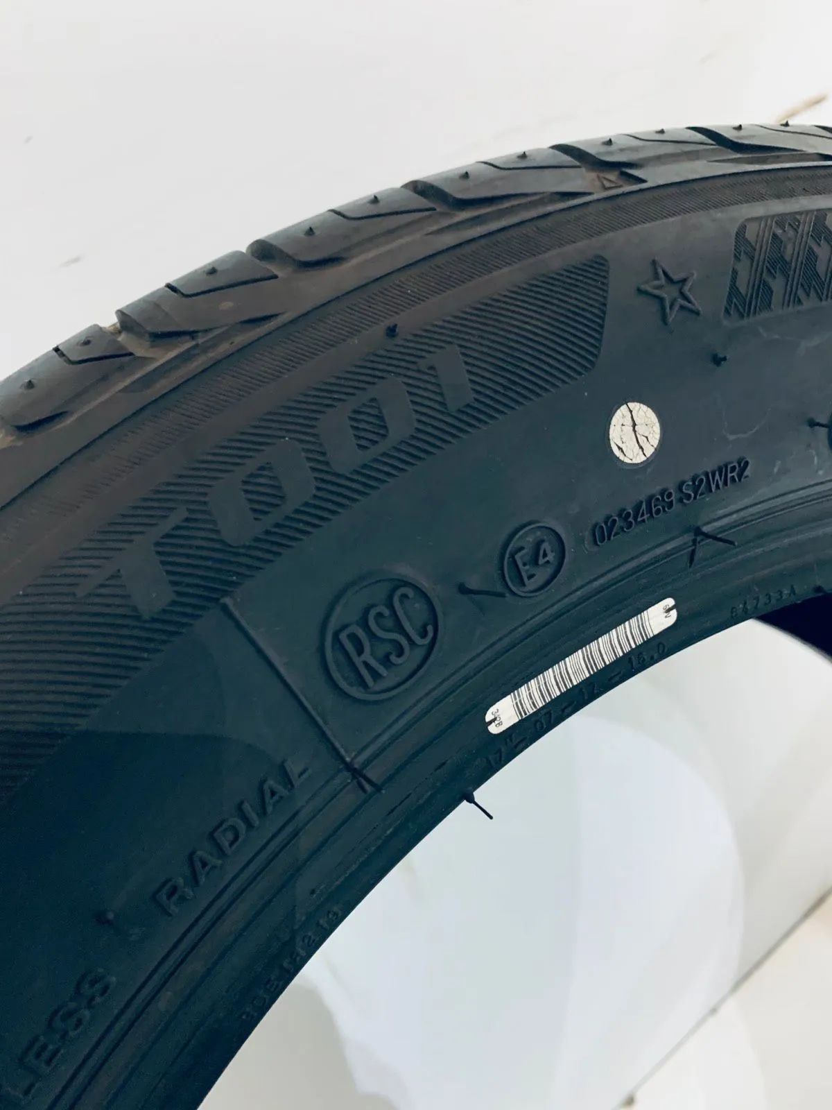 2 X 205 55 R17 91W Sommerreifen Bridgestone Turanza T001* RSC RunFlat 2017 5,5mm Vue détaillée 7