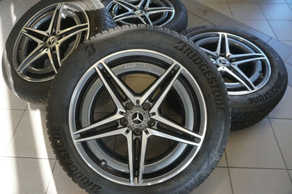Mercedes EQC N293 Jantes alliage AMG Pneus hiver 235 55 R19 6,5mm