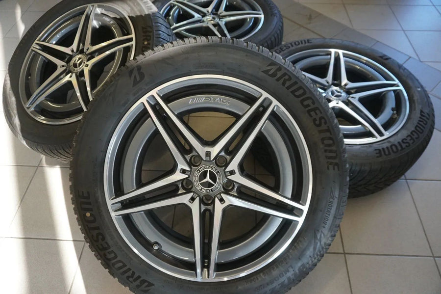 Mercedes EQC N293 TOP AMG Alloy Wheels Winter Wheels Winter Tires 235 55 R19 6.5mm