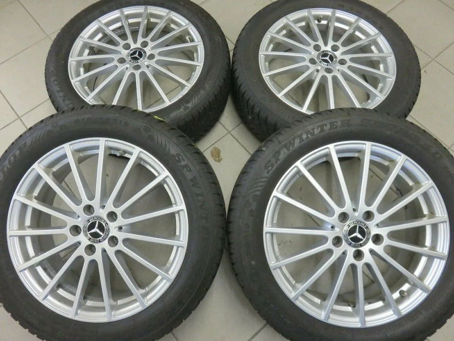Original Mercedes GLA X156 W156 18 Zoll Alufelgen Winterreifen Winterräder 7mm