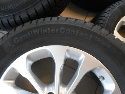 Cerchi in lega originali Mercedes GLA X156, ruote invernali, pneumatici invernali 215 60 R17 96H 8 mm