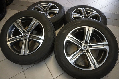 Jantes alu originales 18 pouces Mercedes GLC X253 W253 C253 Pneus hiver Roues complètes hiver
