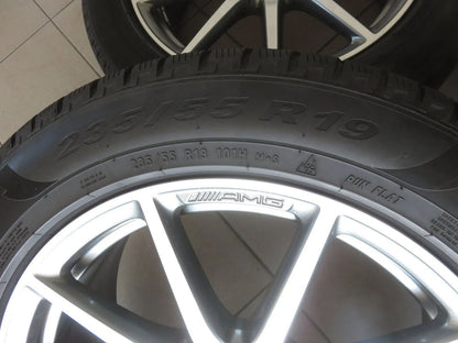 Original Mercedes GLC63 AMG X253 C253 Alufelgen A2534013400 Winterreifen