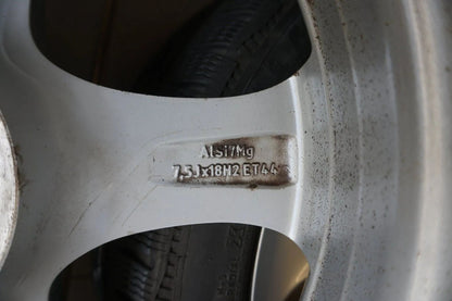 Jantes alu d'origine Mercedes Classe C W205 S205 roues complètes hiver pneus hiver 18 pouces