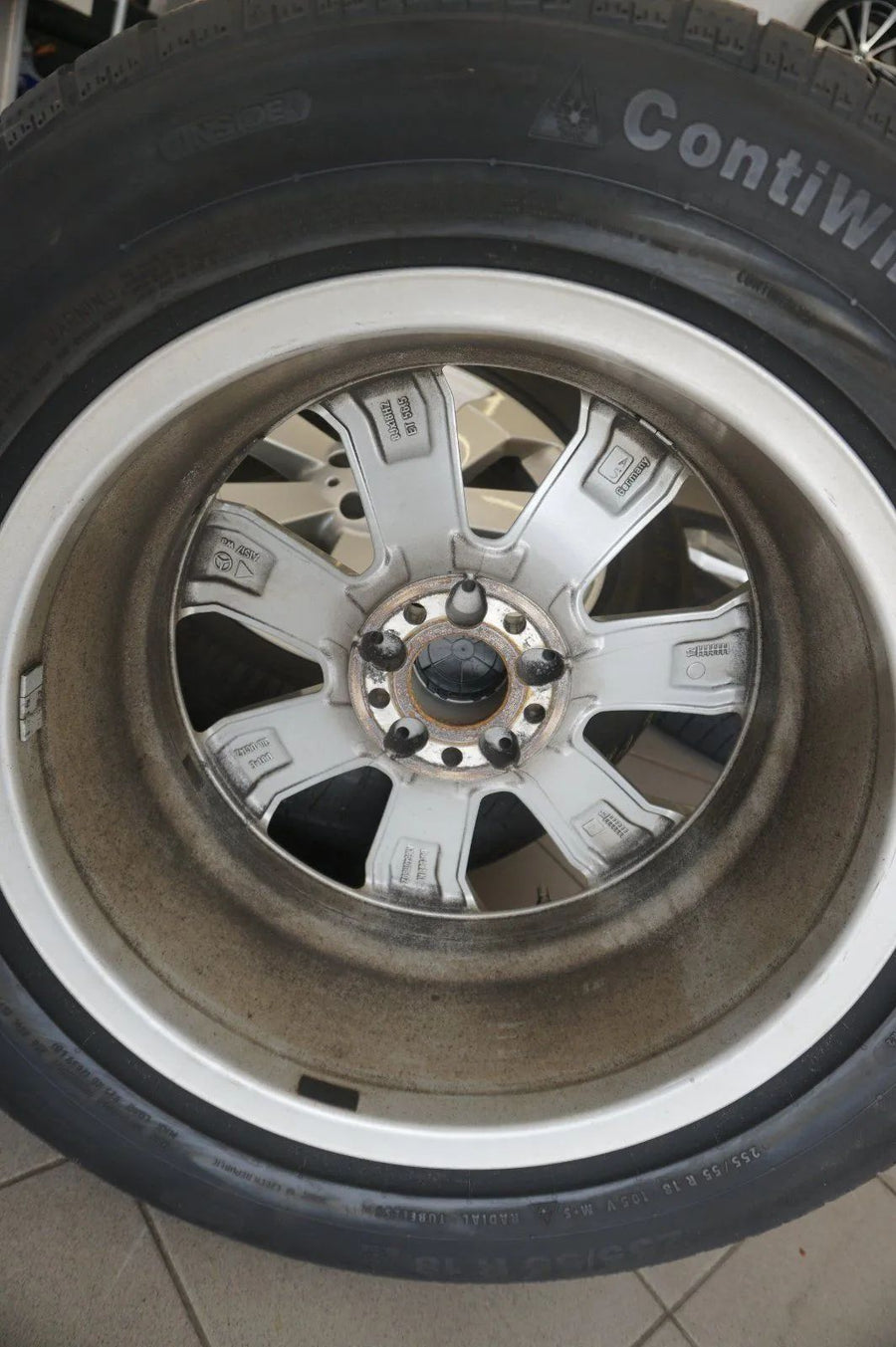 Cerchi in lega originali Mercedes ML GLE W166, ruote invernali, pneumatici invernali, 255 55 R18 pollici