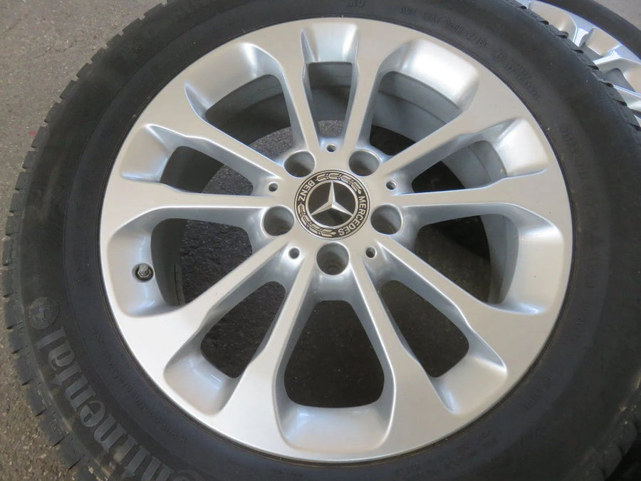 Original Mercedes GLA X156 Alufelgen Winterräder Winterreifen 215 60 R17 96H 7mm