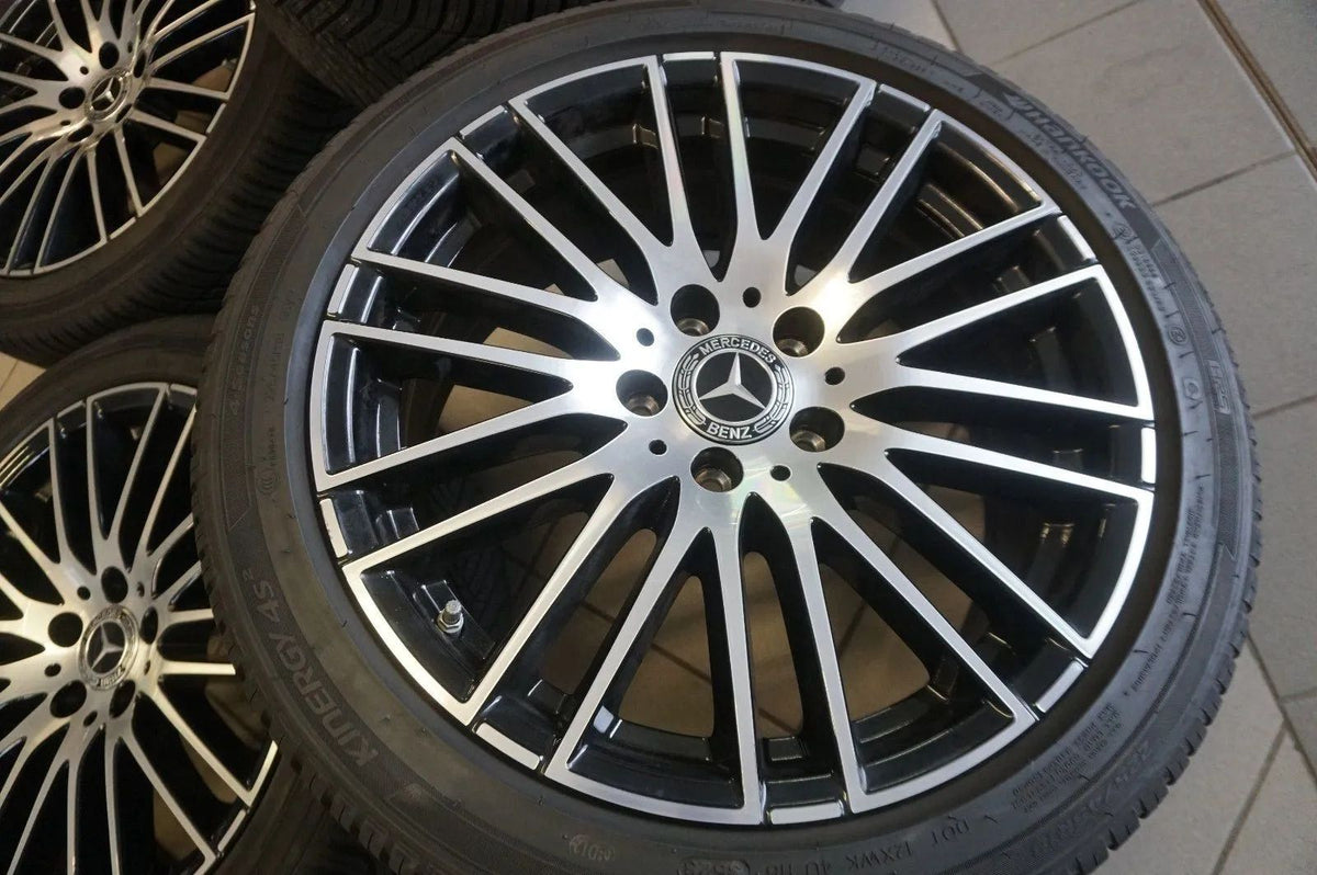 Original Mercedes C-Klasse W206 S206 Alufelgen Allwetterreifen 225 45 R18 Zoll Detailansicht 8