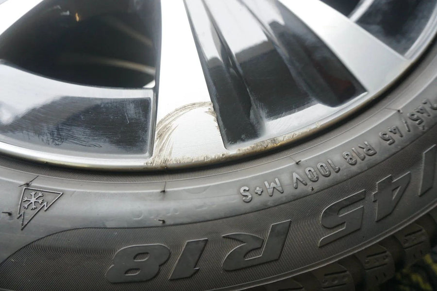 Cerchi in lega originali Mercedes Classe E W213 S213 da 18 pollici, ruote invernali, pneumatici invernali