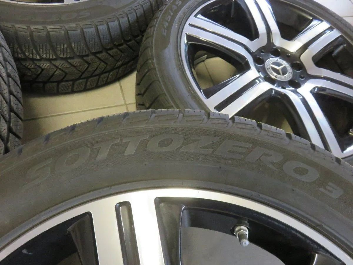 Original Mercedes E-Klasse ALL Terrain X213 Alufelgen Winterräder Winterreifen Detailansicht 10