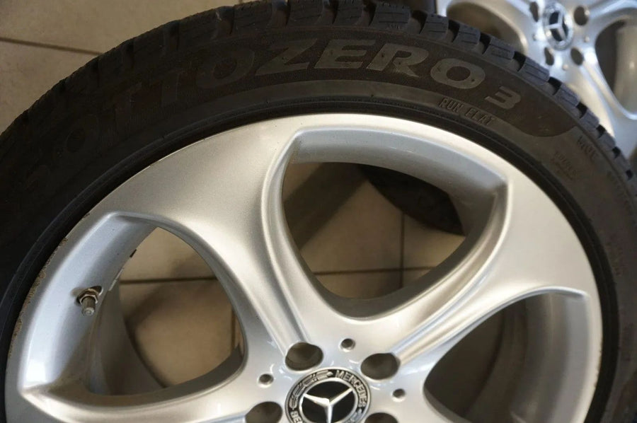 Original Mercedes C-Klasse W205 18 Zoll Alufelgen Winterräder Winterreifen