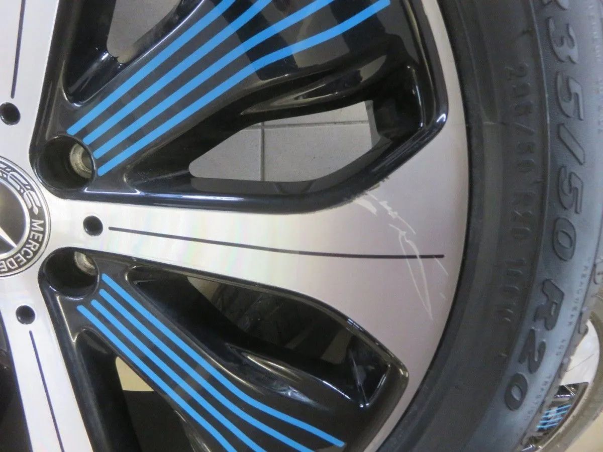Jantes alliage d'origine Mercedes EQC N293 C293 20 pouces pneus été 8mm Detailansicht 3