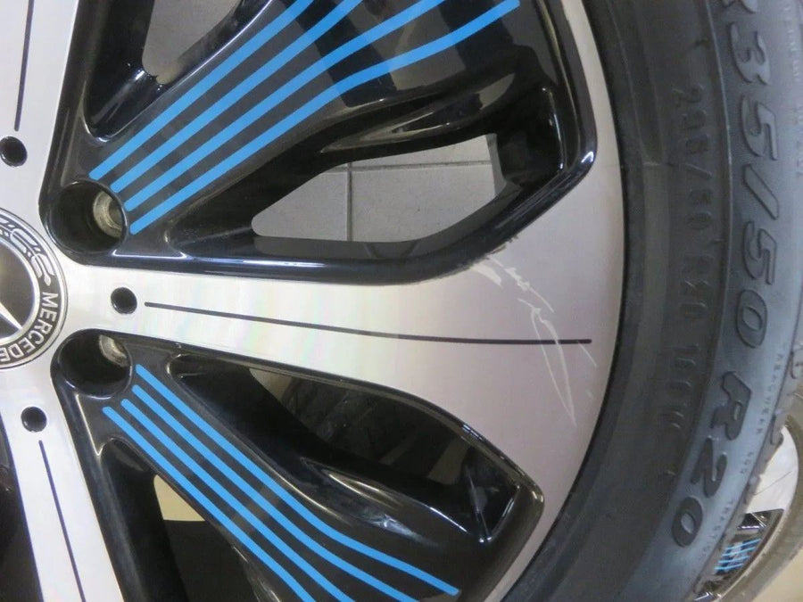 Jantes alliage d'origine Mercedes EQC N293 C293 20 pouces pneus été 8mm