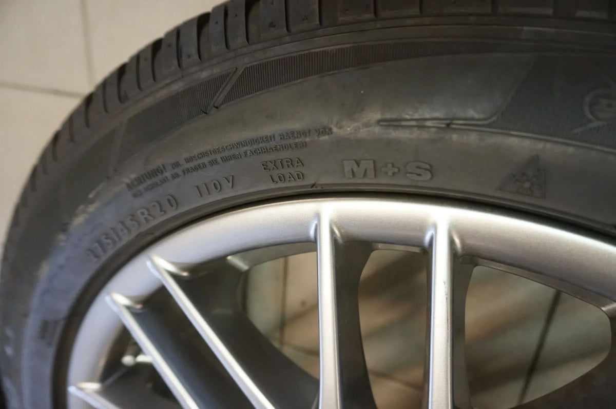 Jantes alu d'origine Porsche Cayenne 92A pneus hiver 275 45 R20 pouces 7P5601025AH Vue détaillée 6