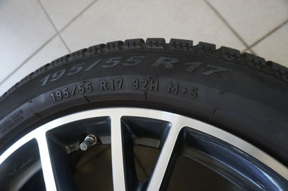 Original BMW 1 Series F40 2 Series F44 17 Inch Alloy Wheels Winter Tires Winter Wheels 2024 8mm