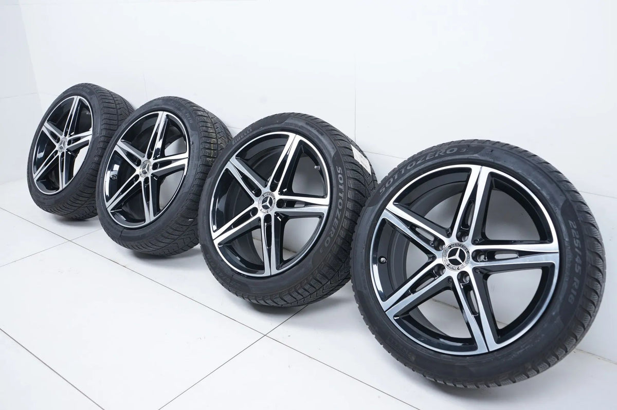 Mercedes AB Class W177 winter wheels, winter tires 225 45 18 inch Detailansicht 10