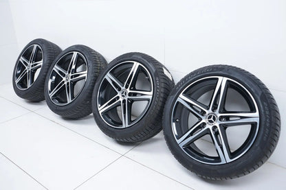 Mercedes AB Class W177 winter wheels, winter tires 225 45 18 inch