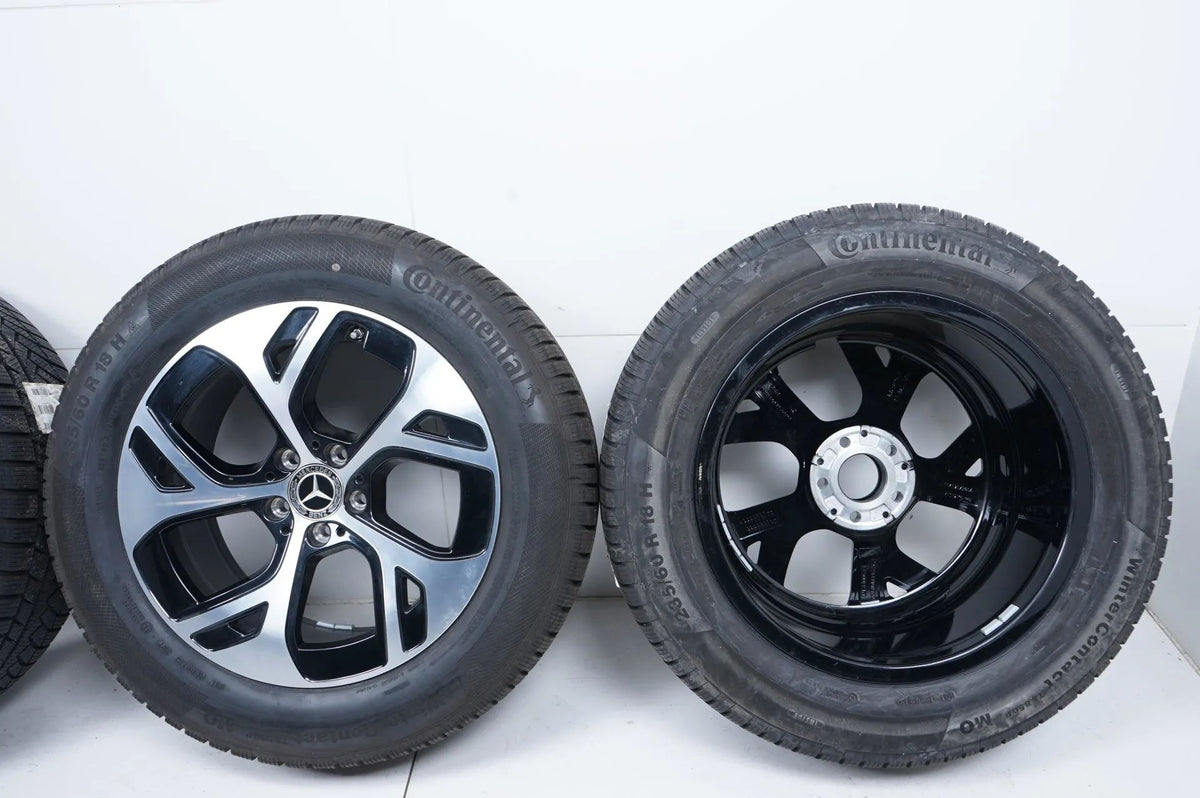 Original Mercedes GLC X254 Alufelgen TOP Winterräder Winterreifen 235 60 R18 7mm Visualizzazione dettagliata 3