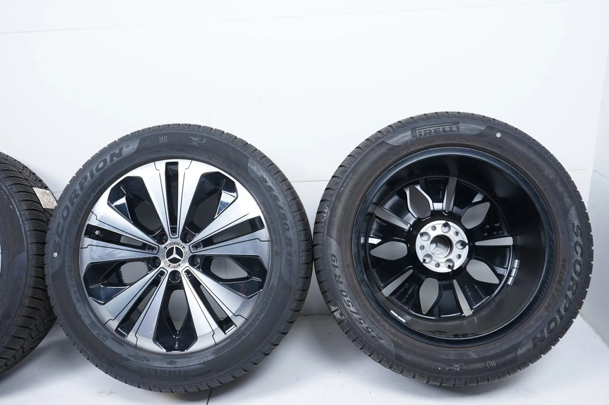 Original Mercedes EQC N293 TOP 19 inch alloy wheels winter tires winter wheels 7mm Detailansicht 15