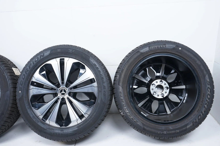 Original Mercedes EQC N293 TOP 19 inch alloy wheels winter tires winter wheels 7mm