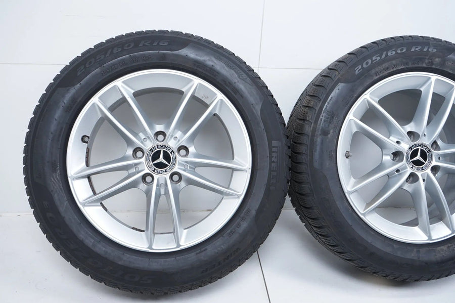 Pneus hiver et jantes hiver 16 pouces pour Mercedes Classe AB W177 B247