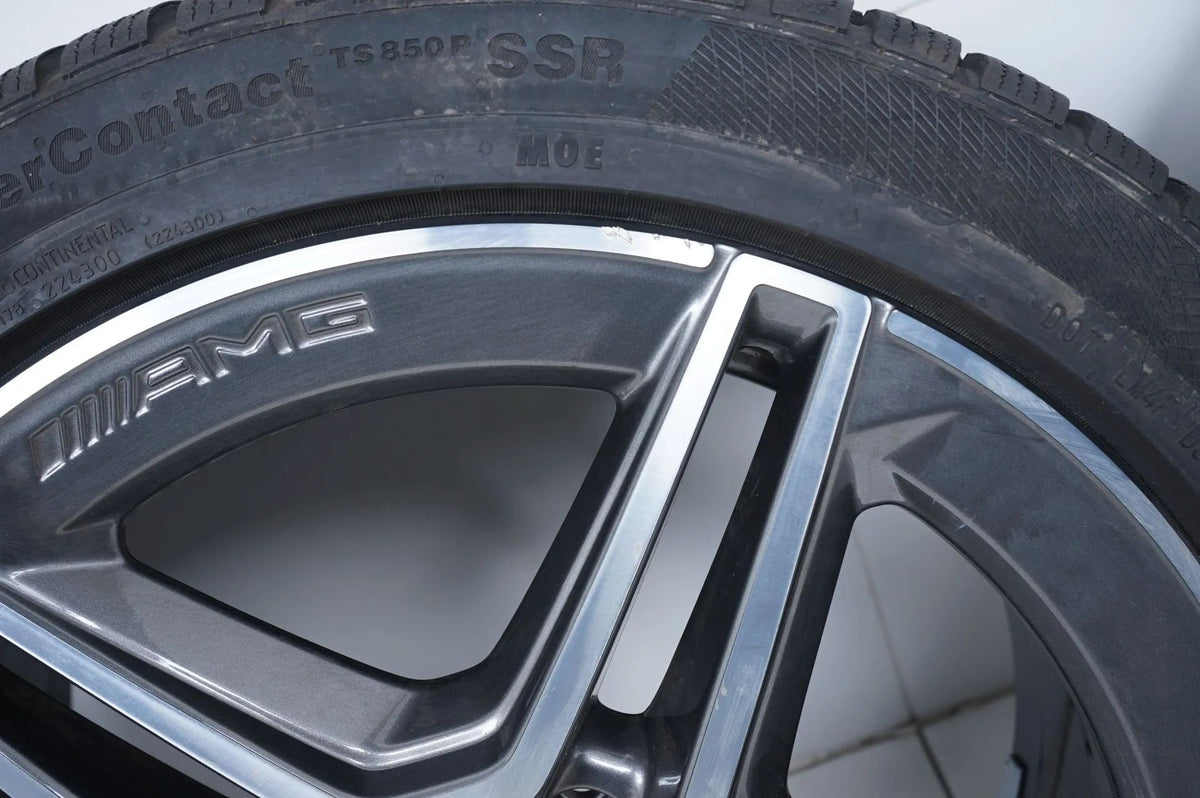Mercedes C43 AMG Class W205 Winter Tires Winter Wheels 18 Inch Detailansicht 8