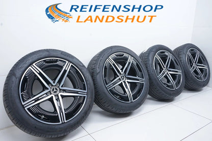 New Mercedes EQS V297 W297 summer wheels, summer tires, 20 inch