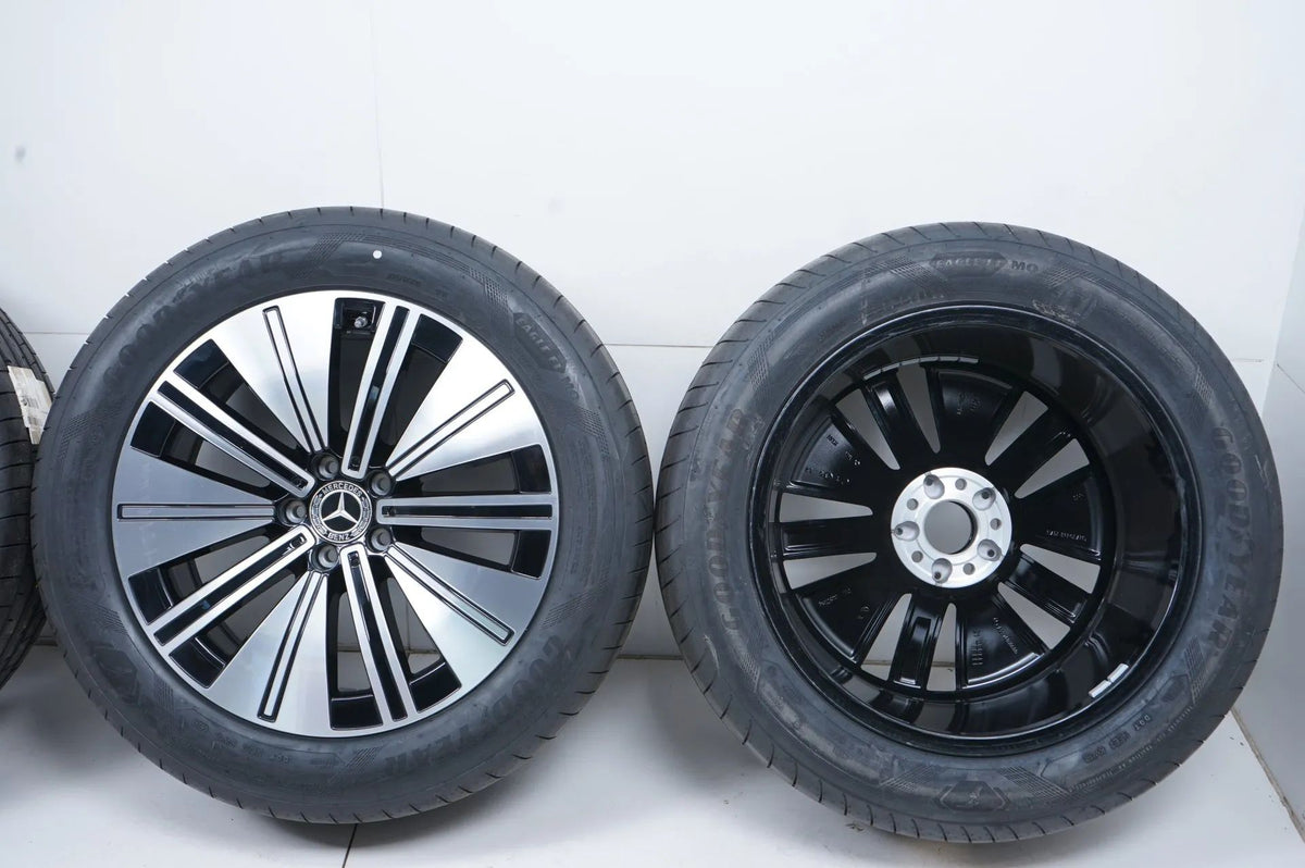 Genuine Mercedes EQS V297 19 inch alloy wheels summer tires DEMO 8mm 235 55 R19 Detailansicht 15