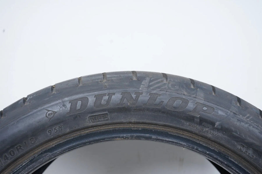1x Dunlop summer tire 255 40 18 inch DOT13 MO approx. 6mm tread depth