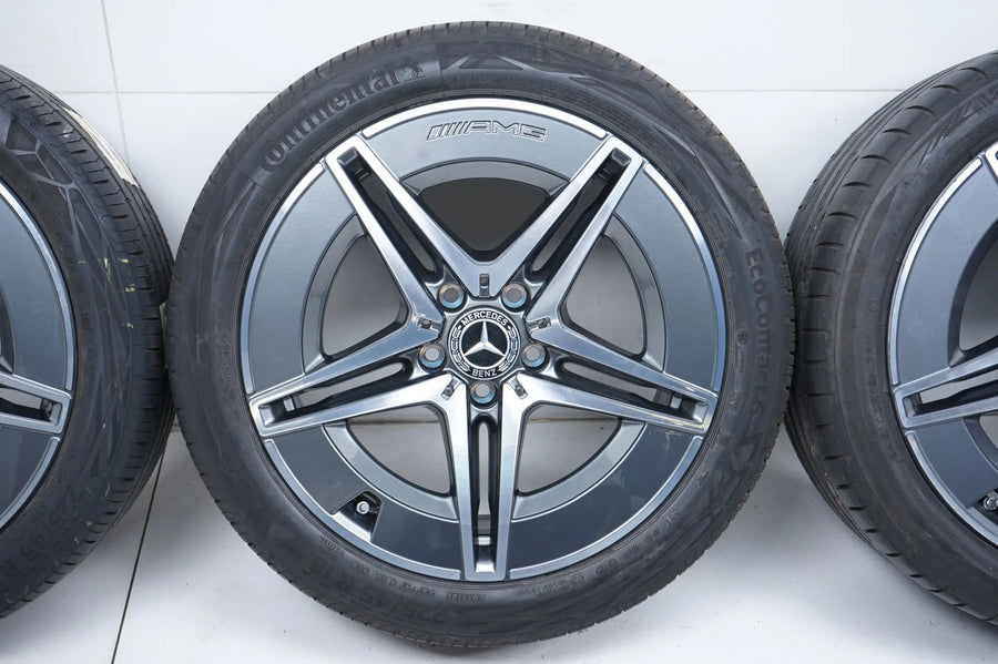 Mercedes C Class W206 summer tires, summer wheels AMG 18 inch