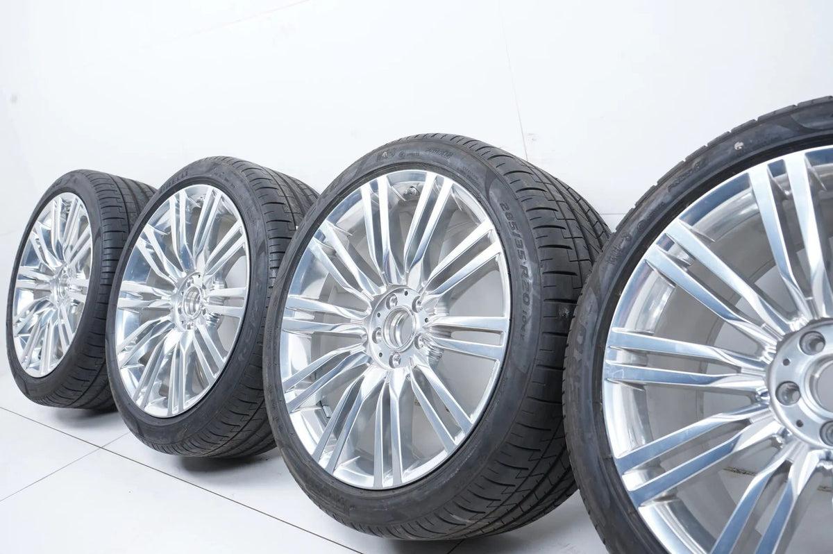 Mercedes S-Class W223 summer tires, summer wheels, 20 inch chrome Detailansicht 10
