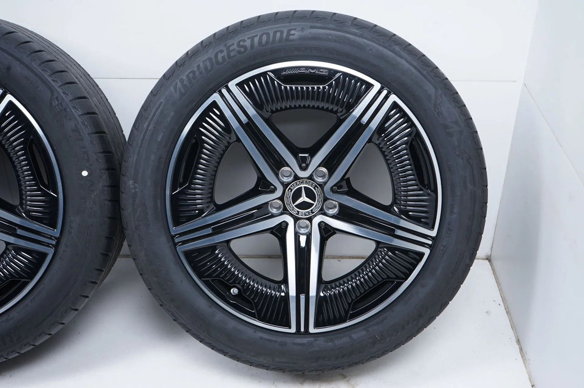 Mercedes EQE W295 V295 Winterräder mit neuen Winterreifen 19 Zoll Detailansicht 7