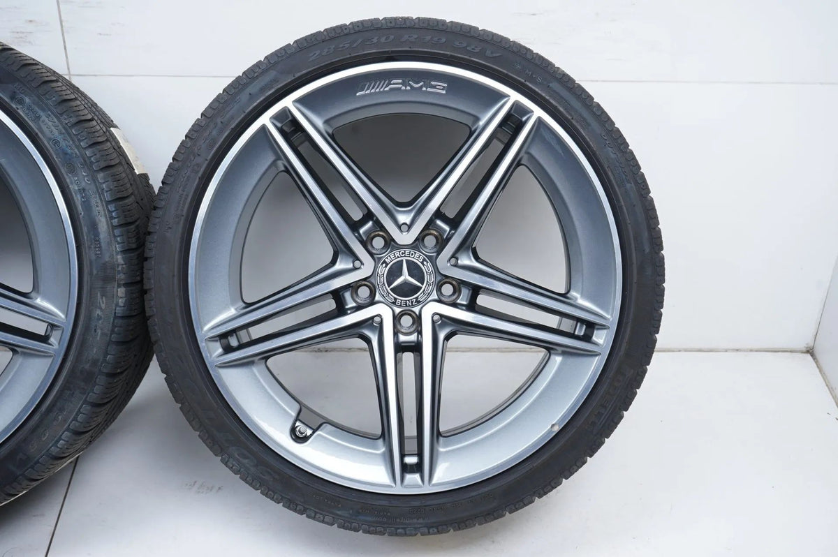 Mercedes C63 Coupe AMG W205 Winter Tires Winter Wheels 19 Inch Detailansicht 7