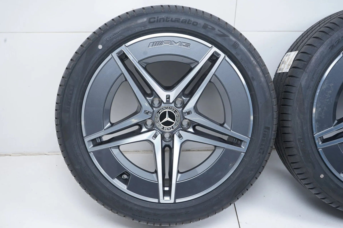Mercedes C Class W206 summer tires, summer wheels AMG 18 inch Detailansicht 3