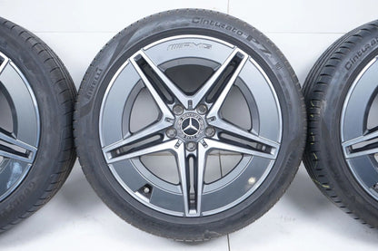 Mercedes C Class W206 summer tires, summer wheels AMG 18 inch