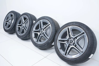 Mercedes A B CLA Klasse W177 W118 W247 Allwetterräder mit neuen Allwetterreifen 18 Zoll
