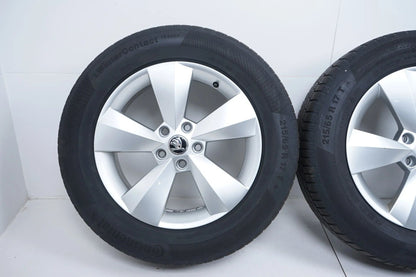 Skoda Kodiaq winter wheels, winter tires 215/65/17 inch
