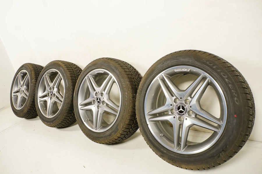 Mercedes GLA 45 AMG X156 W156 Alufelgen Winterräder Winterreifen 215 55 R18 Zoll