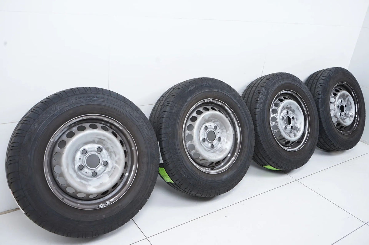 VW Volkswagen Crafter rims summer tires 205 75 16C inch Detailansicht 3